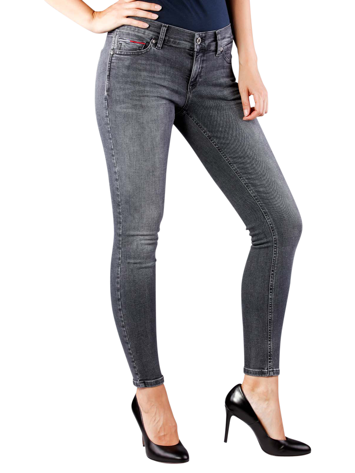 Jean Skinny Tiro Alto Mujer