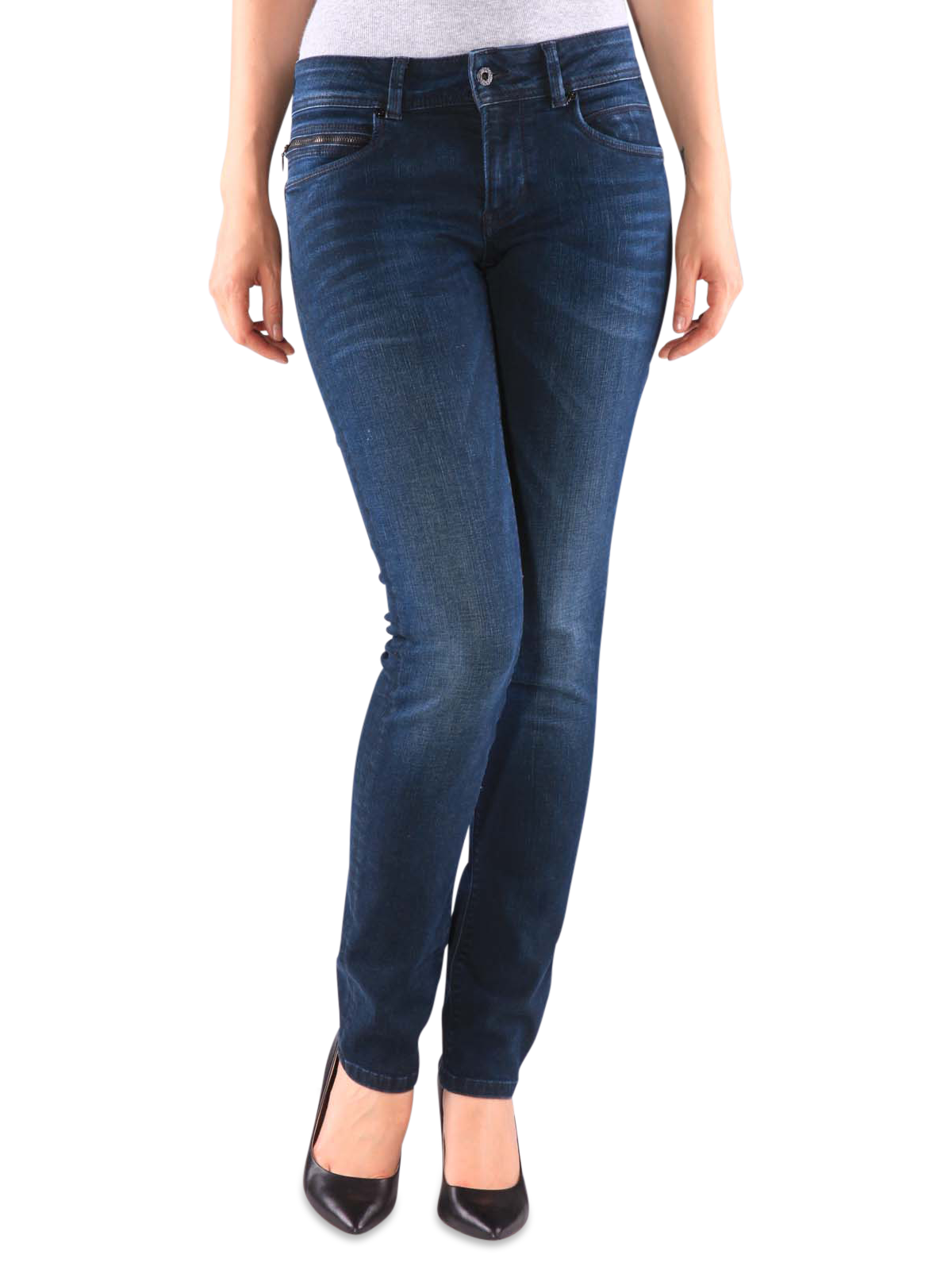 Jean Skinny Tiro Alto Mujer - Imagen 3